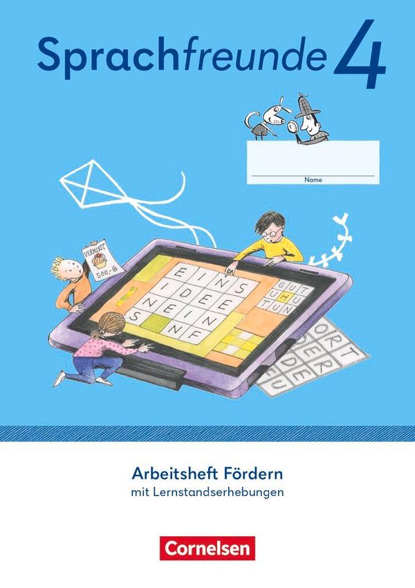 Sprachfreunde 4. Schuljahr. Arbeitsheft Fördern - Östliche Bundeslä...