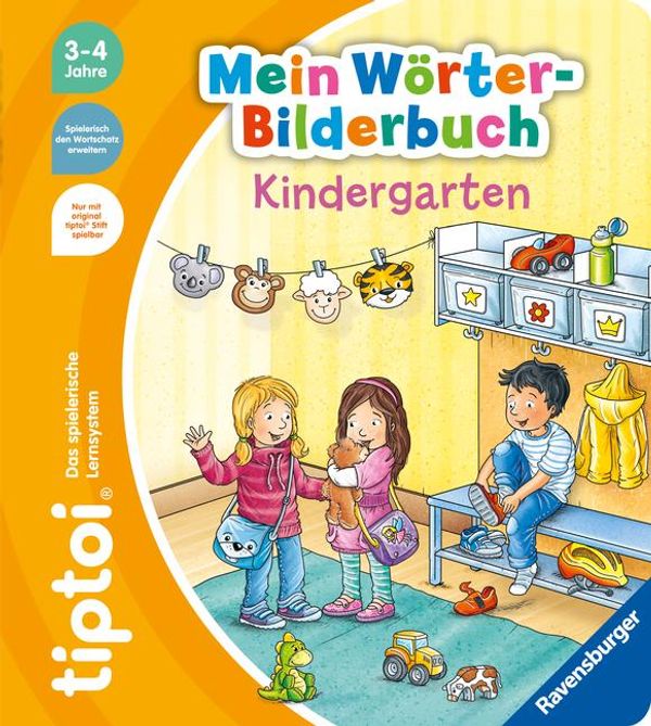 tiptoi Mein Wörter-Bilderbuch Kindergarten - Sandra Grimm (Buch)