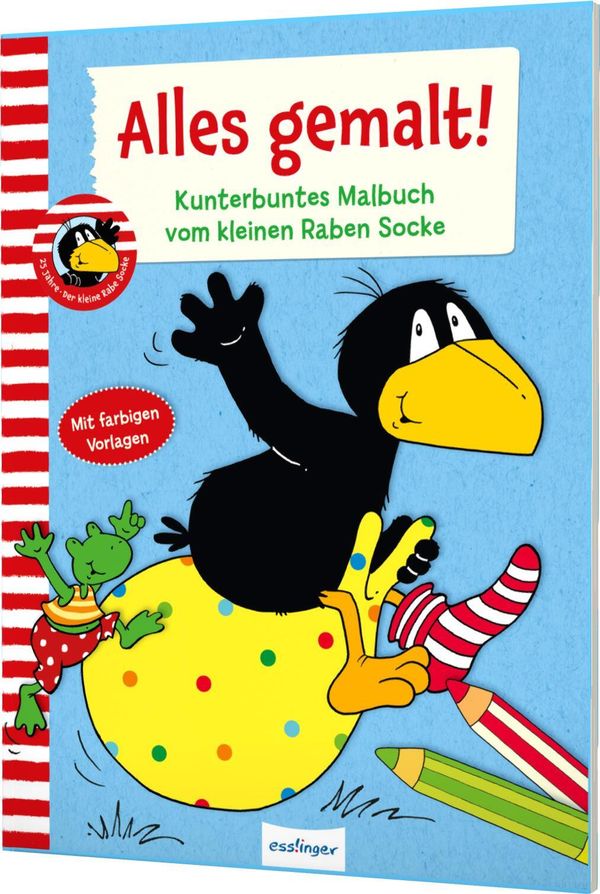 Der kleine Rabe Socke: Alles gemalt! (Buch)