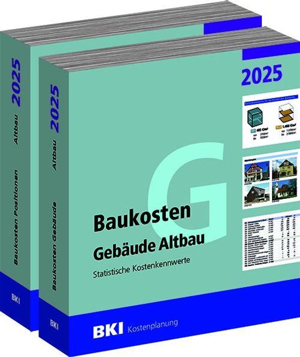 BKI Baukosten Gebäude + Positionen Altbau 2025 (Buch)