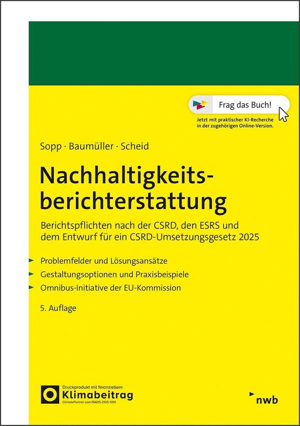 Nachhaltigkeitsberichterstattung - Karina Sopp (Buch)