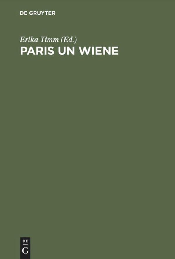 Paris un Wiene (Buch)