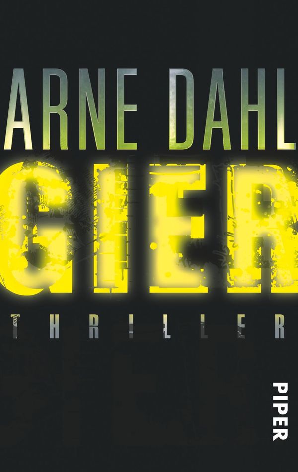 Gier - Arne Dahl (Buch)