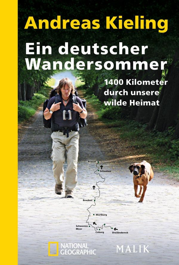 Ein deutscher Wandersommer - Andreas Kieling (Buch)