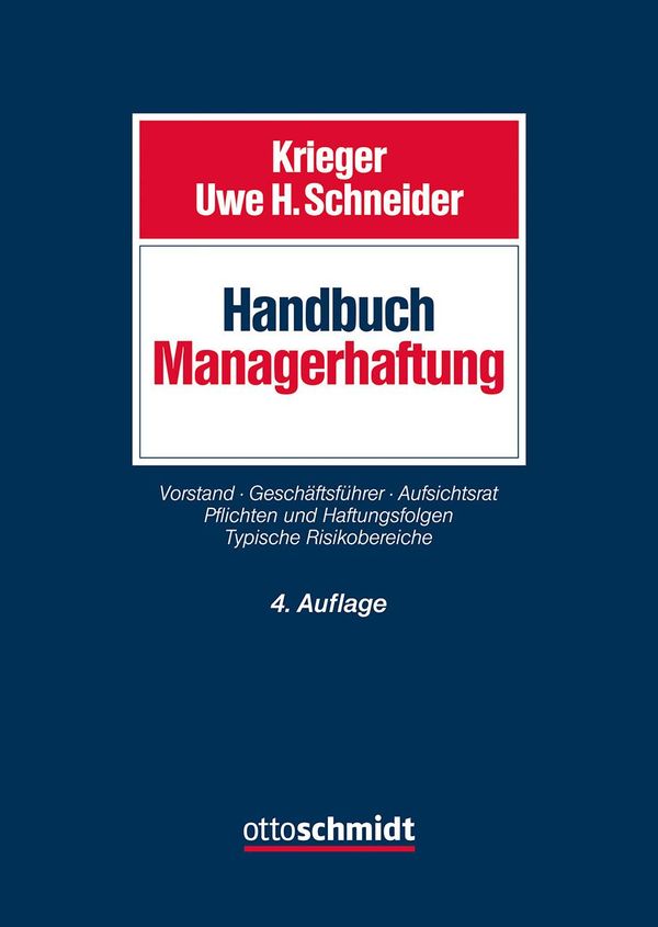 Handbuch Managerhaftung (Buch)