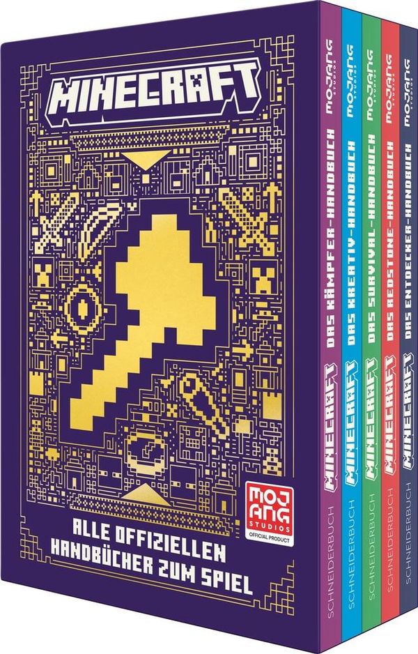 Minecraft Alle offiziellen Handbücher zum Spiel - Mojang AB (Buch)