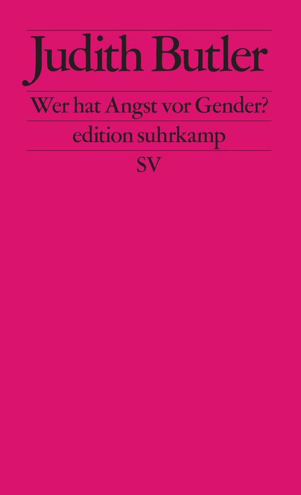 Wer hat Angst vor Gender? - Judith Butler (Buch)