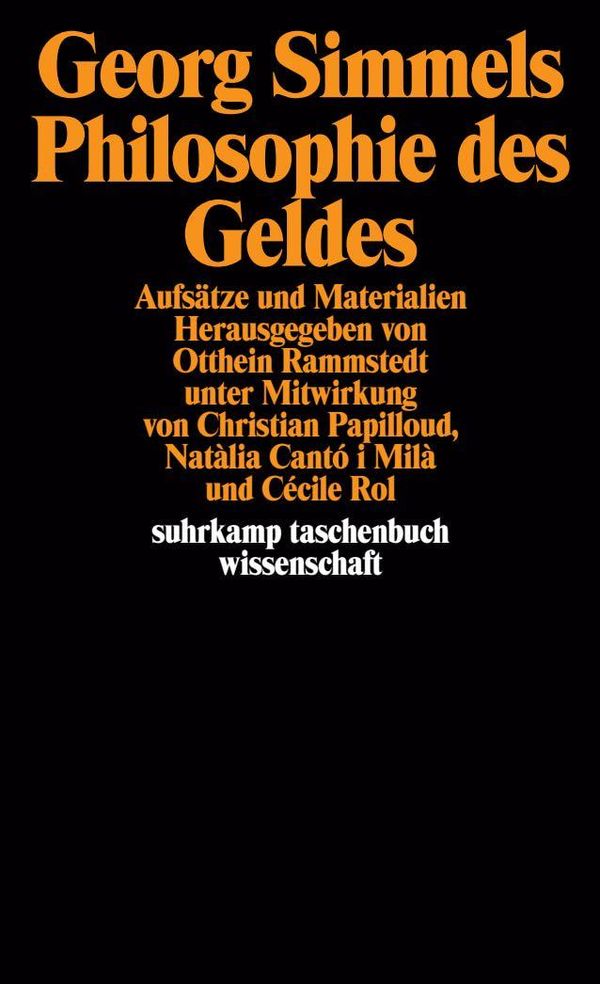 Georg Simmels Philosophie des Geldes (Buch)