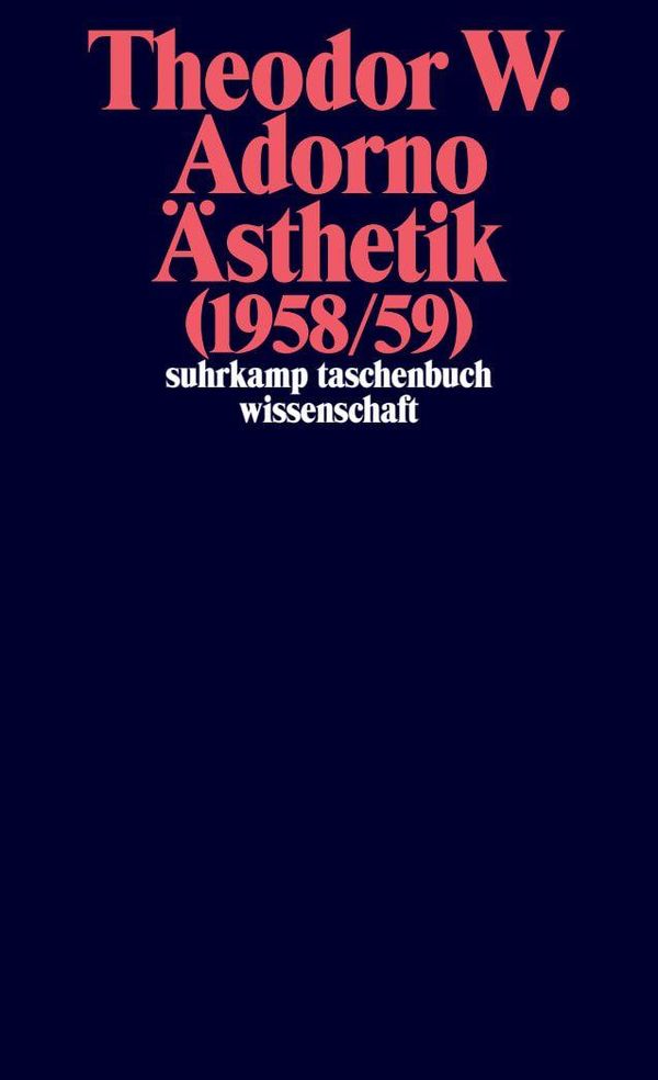 Nachgelassene Schriften. Abteilung IV: Vorlesungen - Theodor W. Adorno