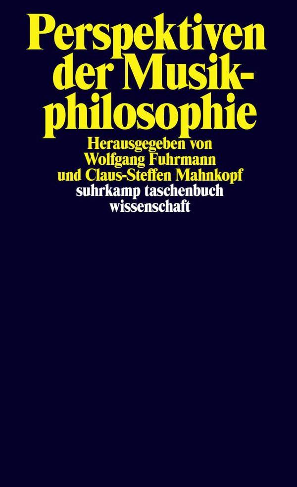 Perspektiven der Musikphilosophie (Buch)