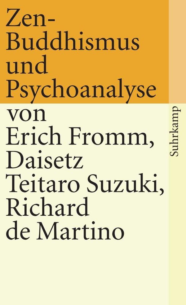 Zen-Buddhismus und Psychoanalyse - Erich Fromm (Buch)