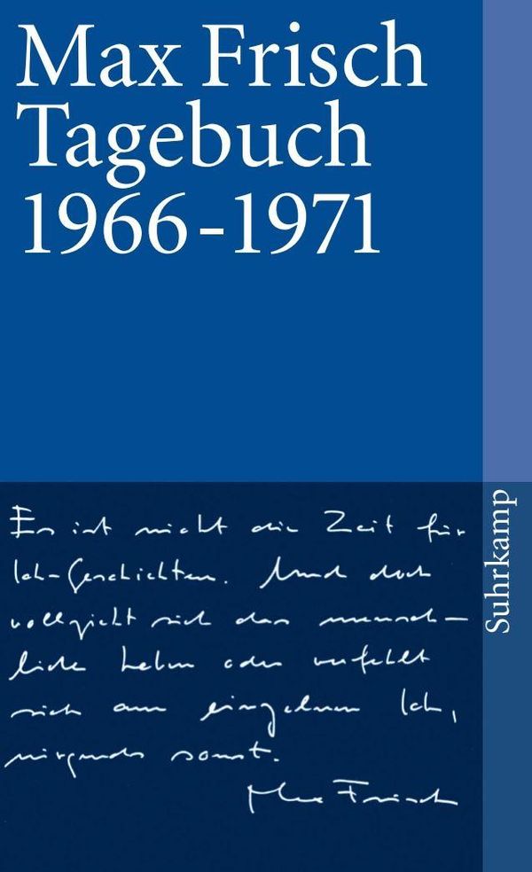 Tagebuch 1966-1971 - Max Frisch (Buch)