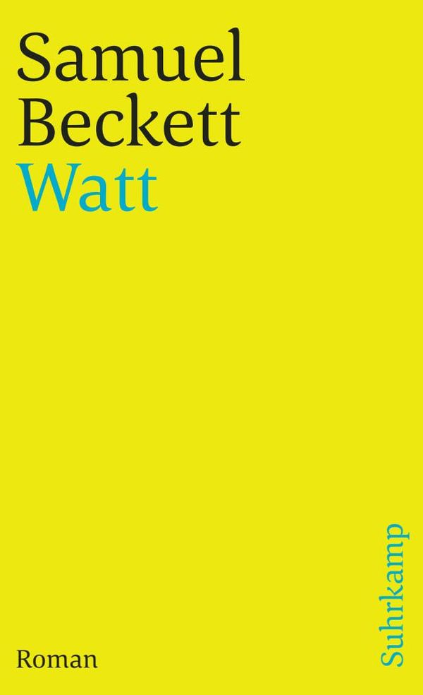 Watt - Samuel Beckett (Buch)
