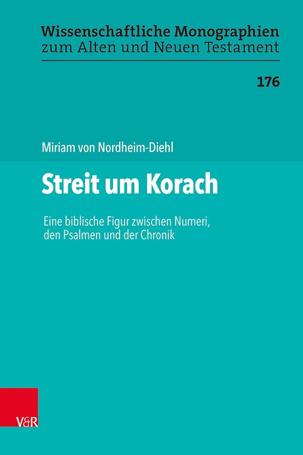 Streit um Korach - Miriam von Nordheim-Diehl (Buch)