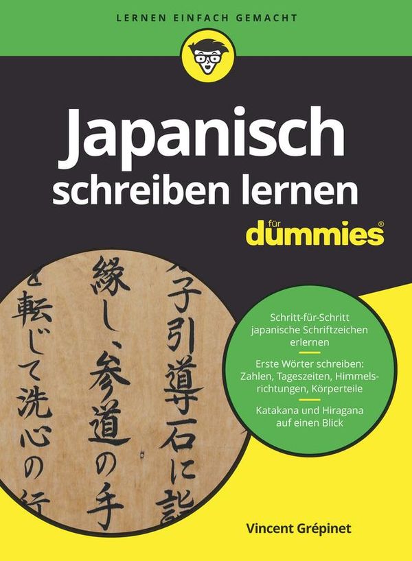 Japanisch schreiben lernen für Dummies - Vincent Grépinet (Buch)