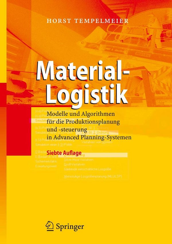 Material-Logistik - Horst Tempelmeier (Buch)