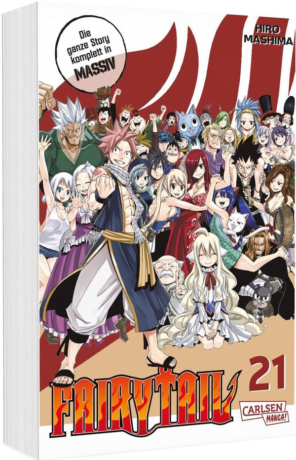 Fairy Tail Massiv 21 - Hiro Mashima (Buch)