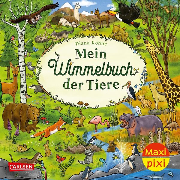 Maxi Pixi 417: VE 5: Mein Wimmelbuch der Tiere (5 Exemplare) (Buch)
