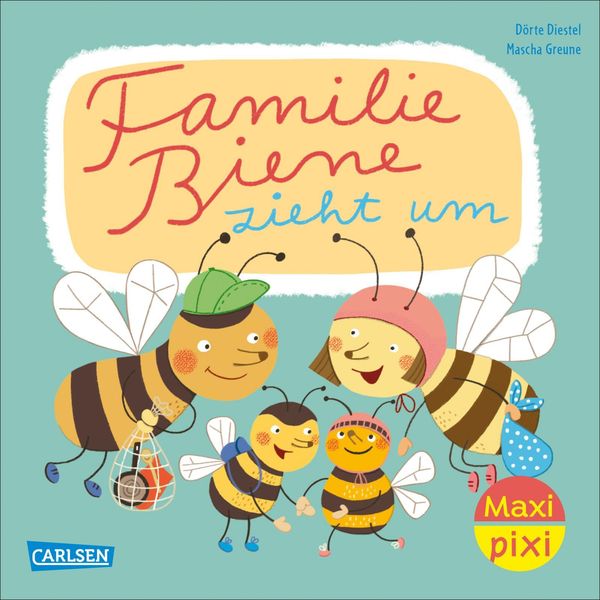 Maxi Pixi 446: VE 5: Familie Biene zieht um (5 Exemplare) (Buch)