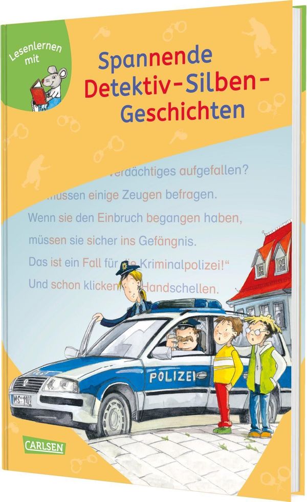 LESEMAUS zum Lesenlernen Sammelbände: Spannende Detektiv-Silben-Ges...