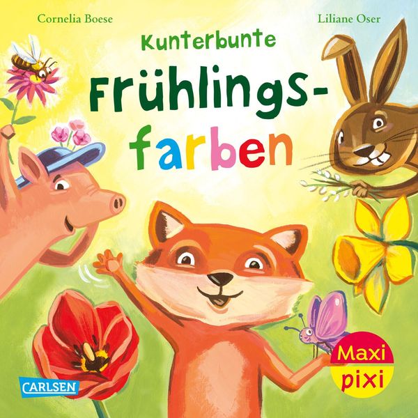 Maxi Pixi 461: VE 5: Kunterbunte Frühlingsfarben (5 Exemplare) (Buch)