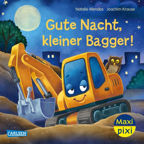 Maxi Pixi 485: VE 5: Gute Nacht, kleiner Bagger (5 Exemplare) (Buch)