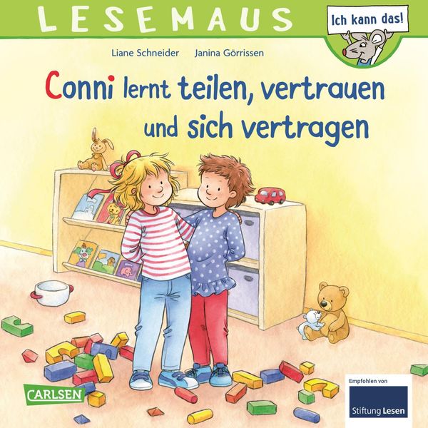 LESEMAUS 97: Conni lernt teilen, vertrauen und sich vertragen (Buch)