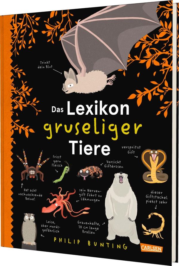 Das Lexikon gruseliger Tiere - Philip Bunting (Buch)