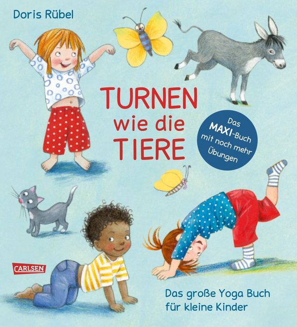 Turnen wie die Tiere - Das große Yoga Buch für kleine Kinder (Buch)