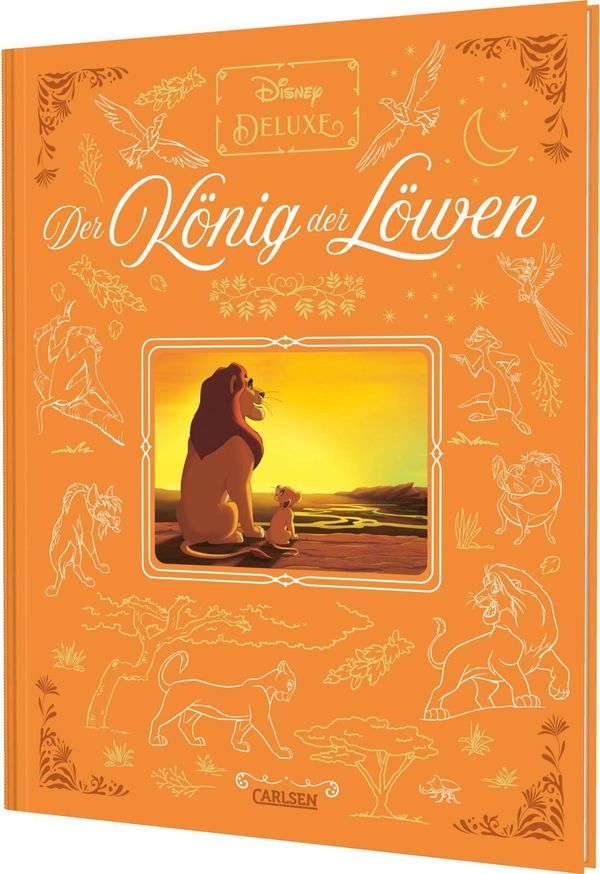 Disney: Disney: DISNEY DELUXE König der Löwen - Walt Disney (Buch)