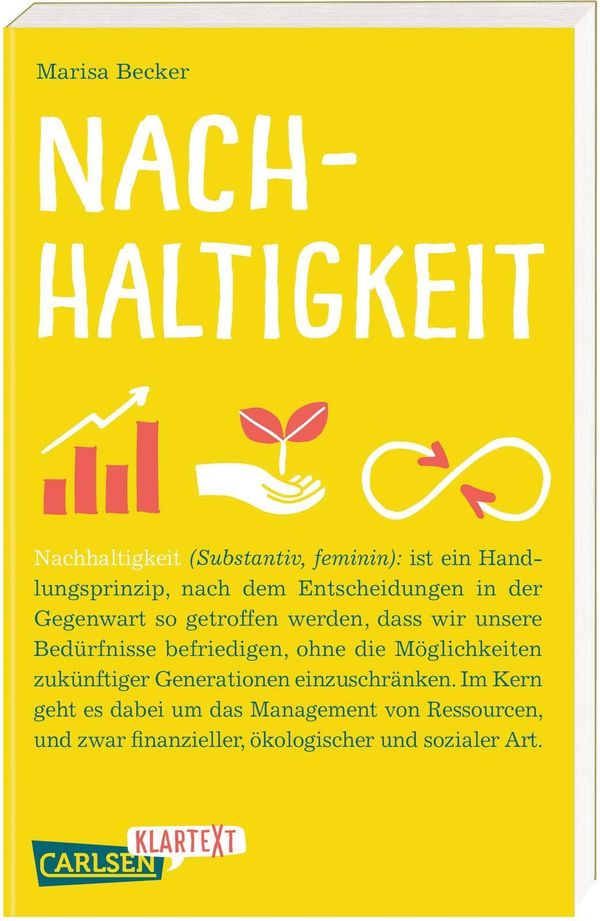 Nachhaltigkeit (Carlsen Klartext) - Marisa Becker (Buch)