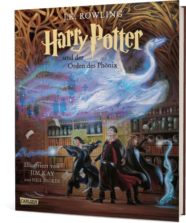 Harry Potter und der Orden des Phönix (farbig illustrierte Schmucka...
