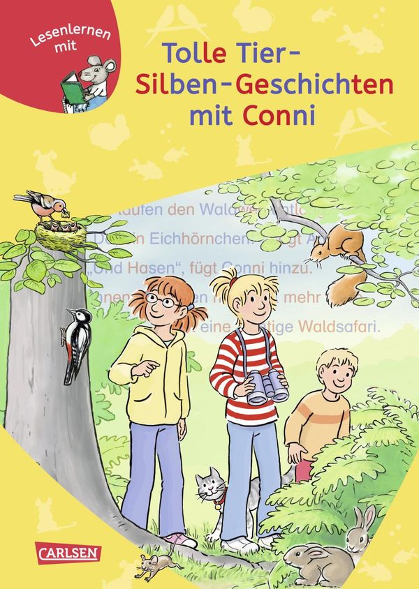 Lesen lernen mit Conni: Tolle Tier-Silben-Geschichten mit Conni (Buch)