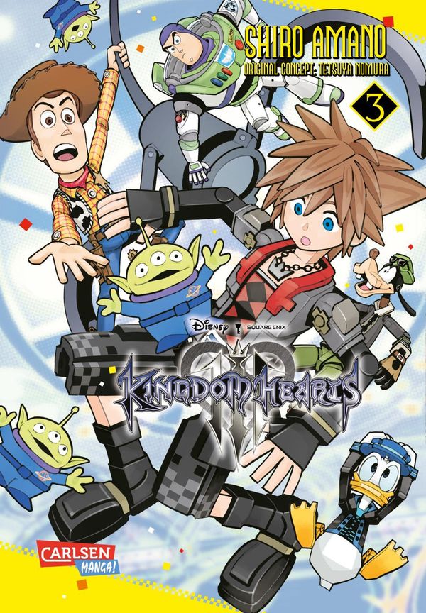 Kingdom Hearts III 3 - Shiro Amano (Buch)