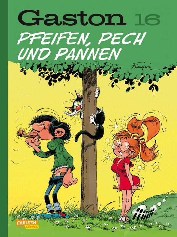 Gaston Neuedition 16: Pfeifen, Pech und Pannen - André Franquin (Buch)
