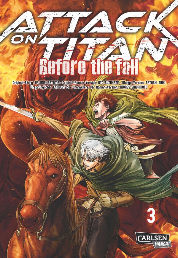 Attack on Titan - Before the Fall 3 - Hajime Isayama (Buch)