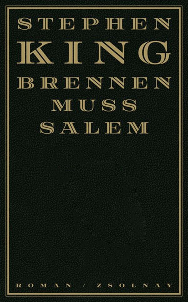 Brennen muß Salem - Stephen King (Buch)