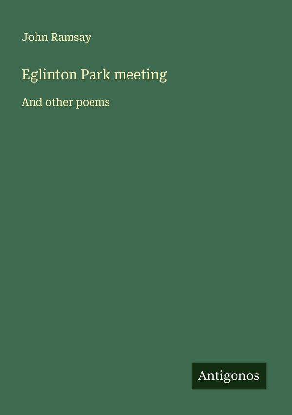 Eglinton Park meeting - John Ramsay (Buch)