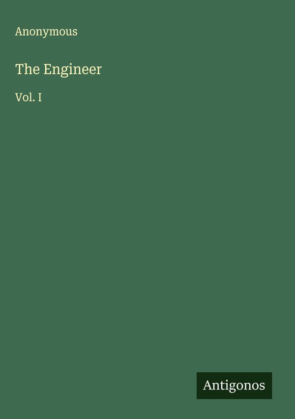 The Engineer - Anonymous (Buch)