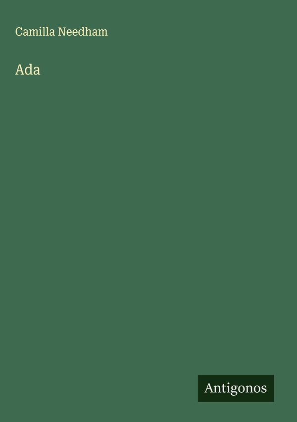 Ada - Camilla Needham (Buch)