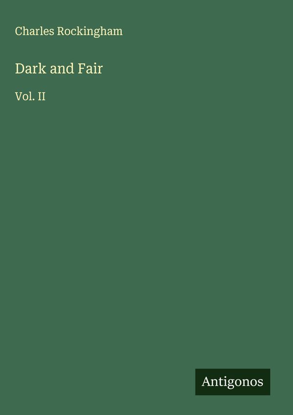 Dark and Fair - Charles Rockingham (Buch)