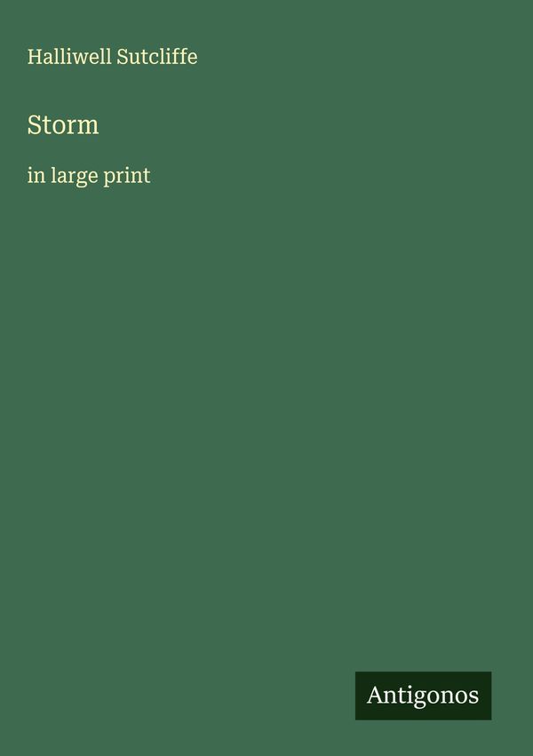 Storm - Halliwell Sutcliffe (Buch)