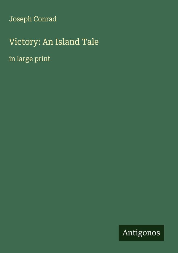 Victory: An Island Tale - Joseph Conrad (Buch)