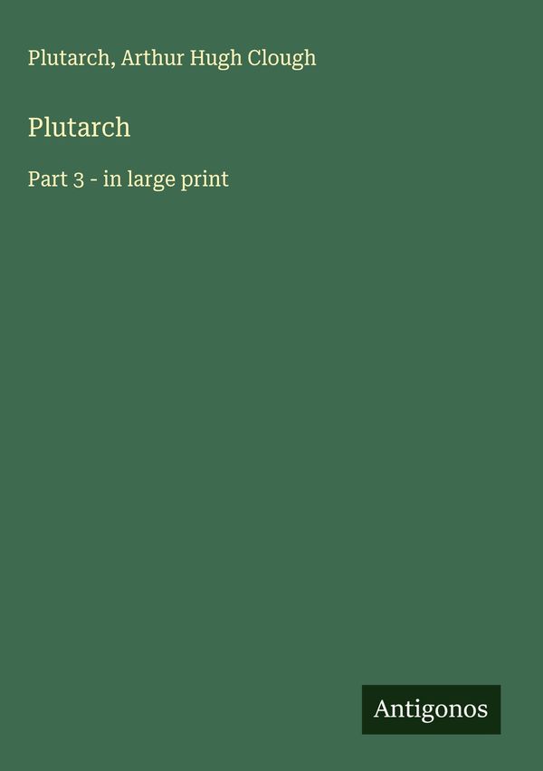 Plutarch - Plutarch (Buch)