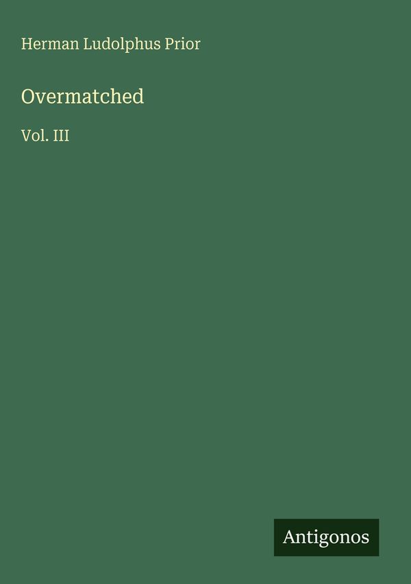 Overmatched - Herman Ludolphus Prior (Buch)