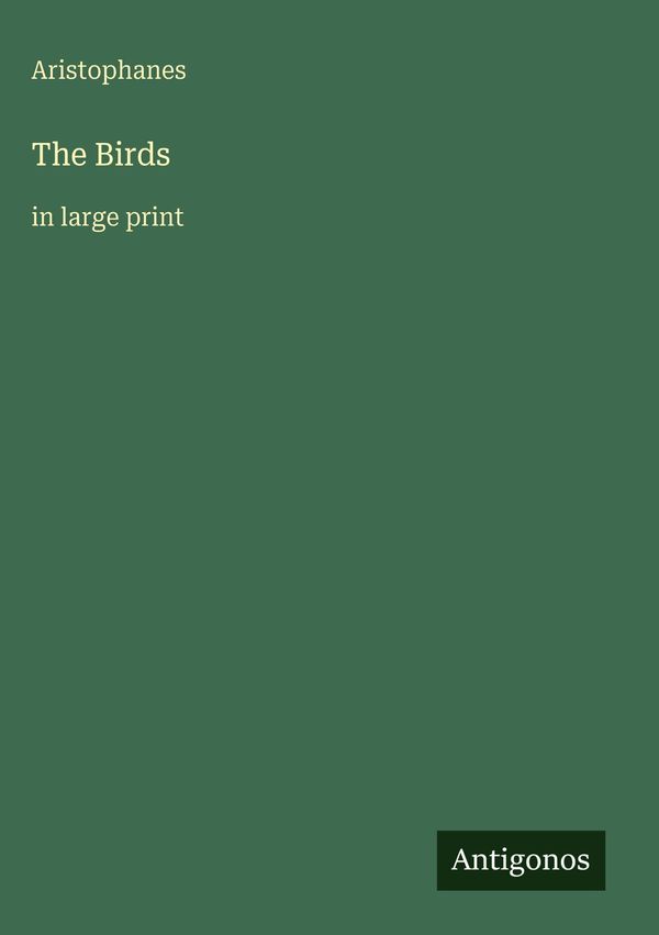 The Birds - Aristophanes (Buch)