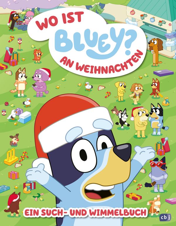BLUEY - Wo ist BLUEY? an Weihnachten - Ein Such- und Wimmelbuch (Buch)