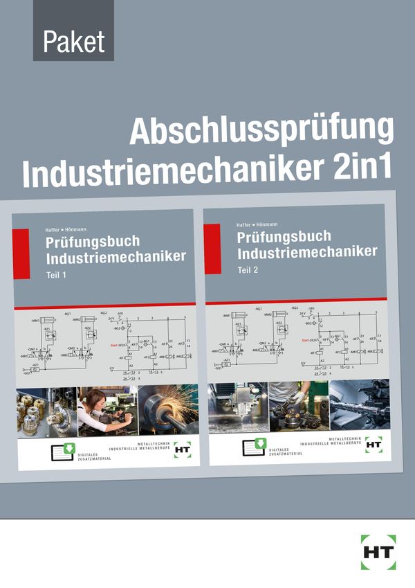 Paketangebot Abschlussprüfung Industriemechaniker 2in1 - Reiner Haffer
