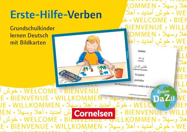 Deutsch lernen mit Fotokarten - Grundschule. Erste-Hilfe-Verben (Buch)