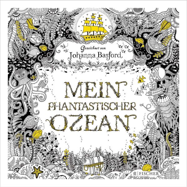 Mein phantastischer Ozean - Johanna Basford (Buch)